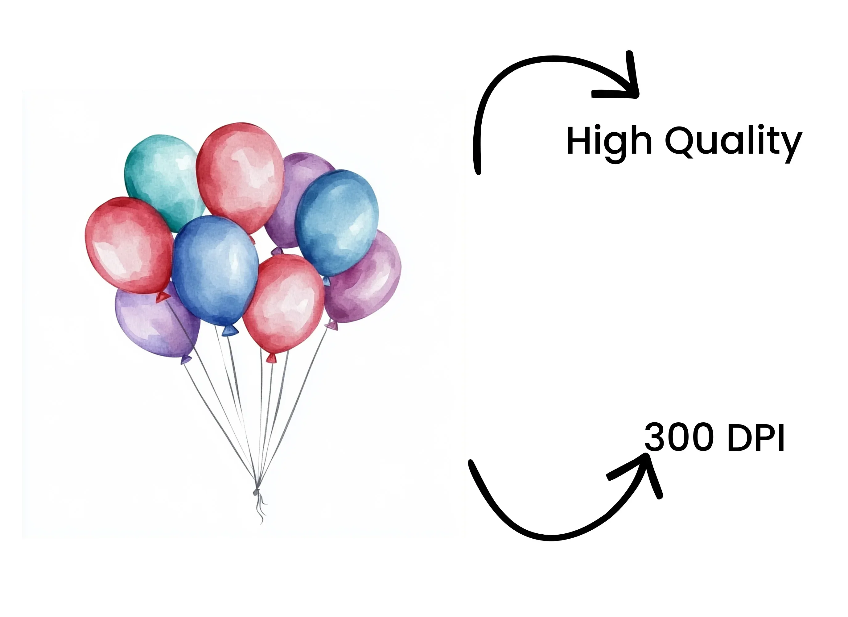 Balloon Clipart Bundle - Image 4