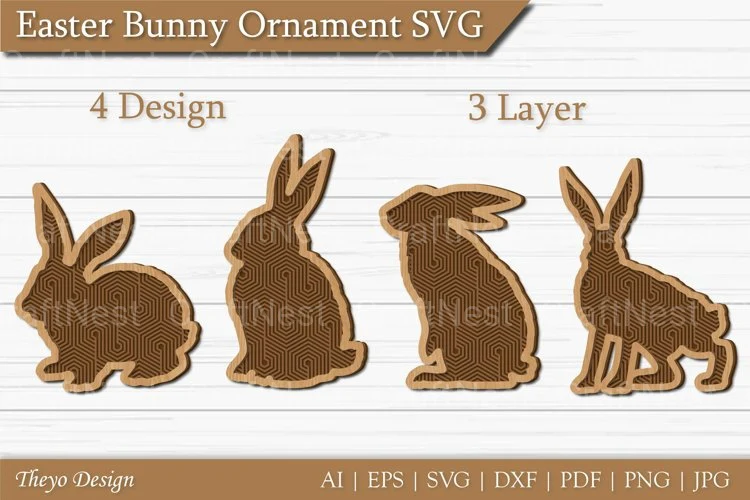 Easter Bunny SVG Bundle - Image 3