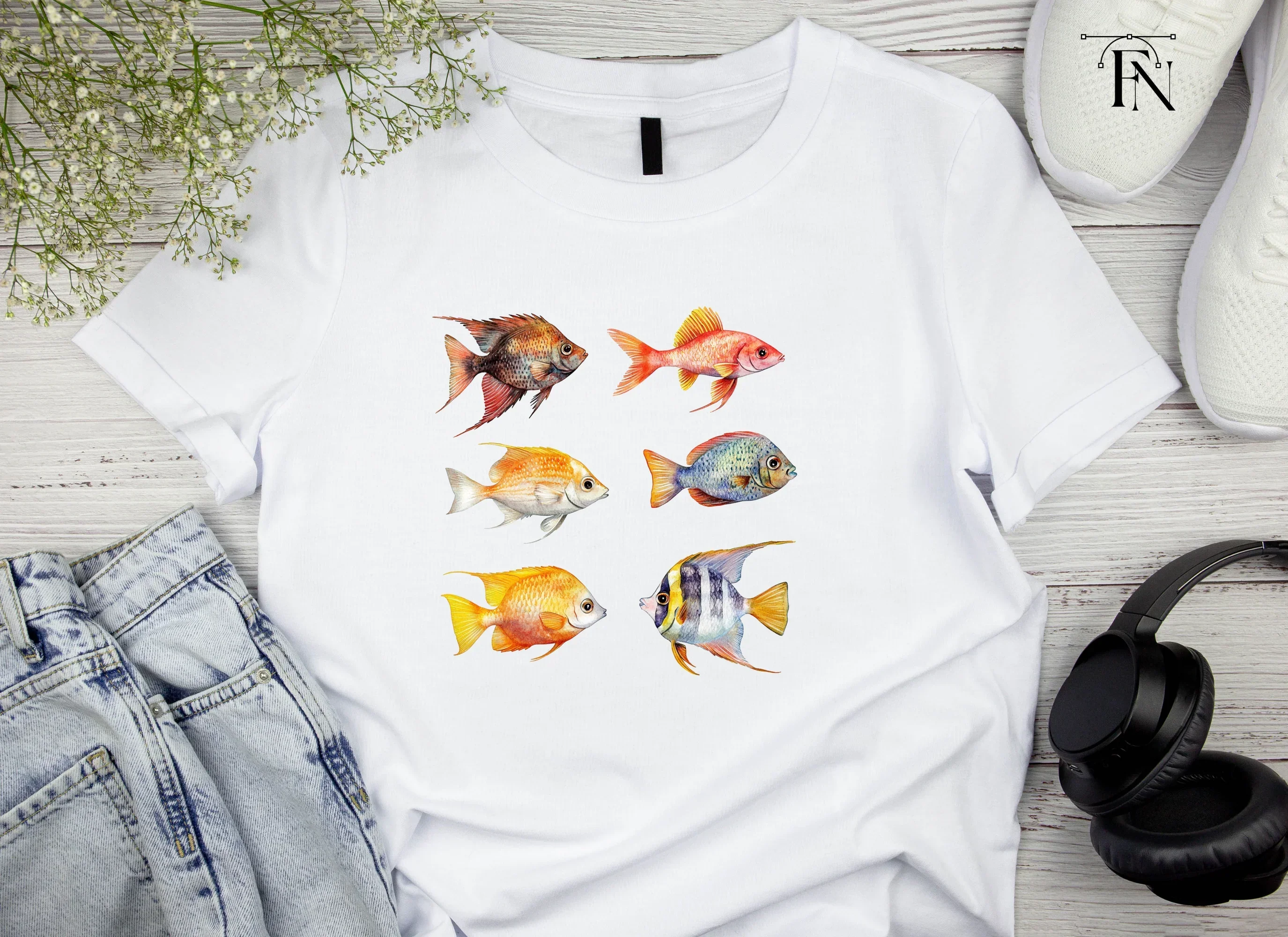 Exotic Fish Clipart Bundle - Image 3