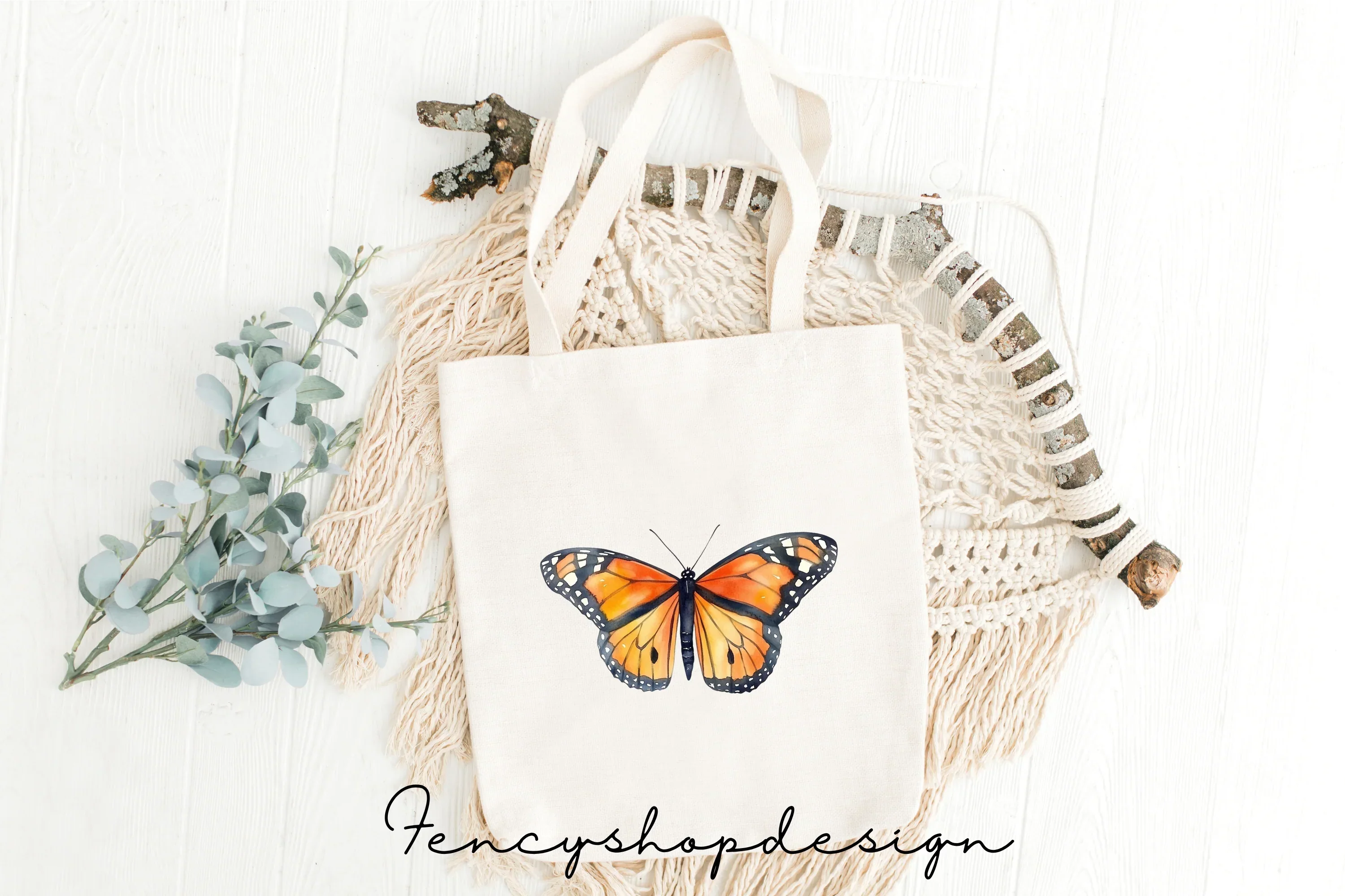 Monarch Butterfly Clipart Bundle - Image 7
