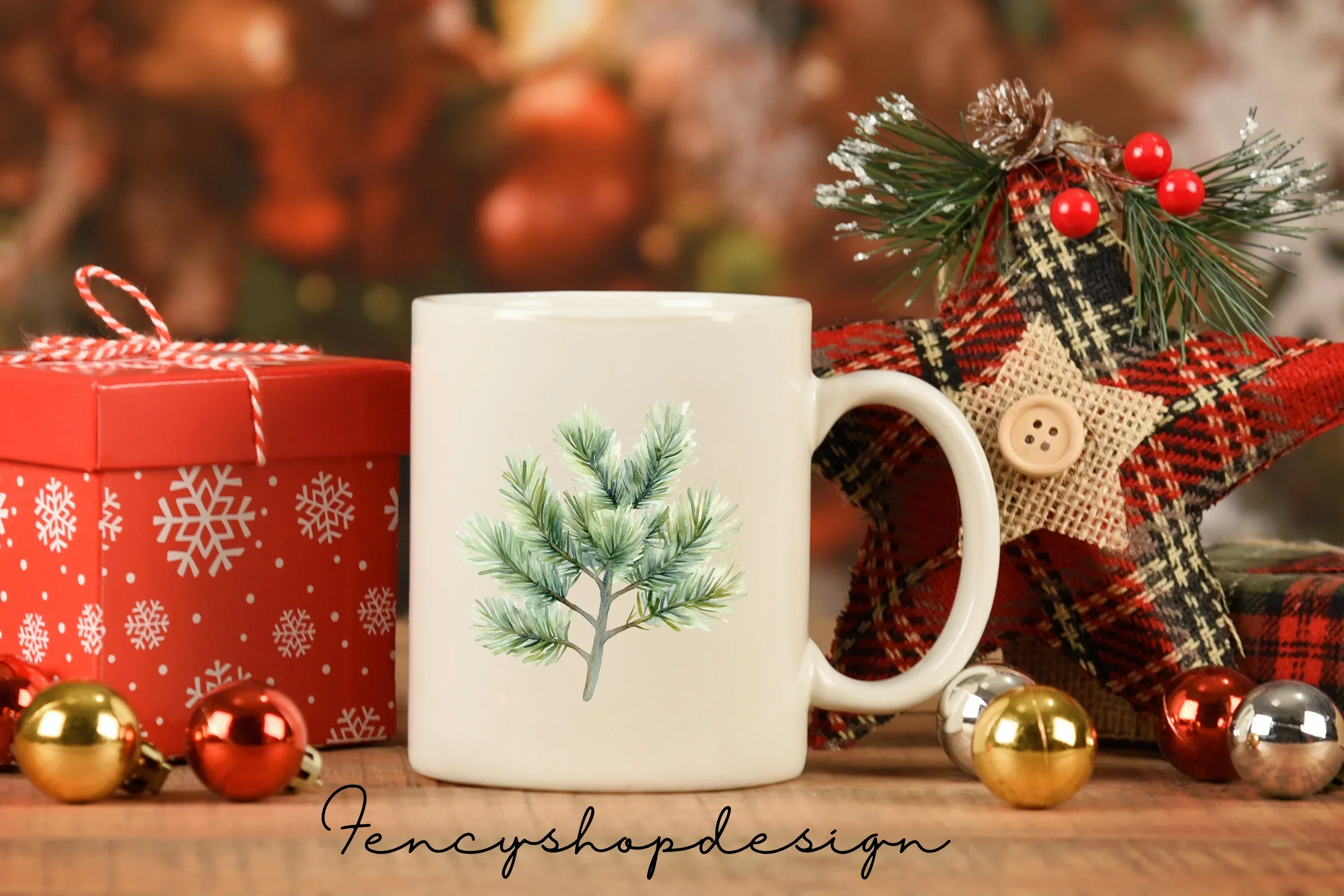 Pine Tree Forest Clipart Bundle - Image 7
