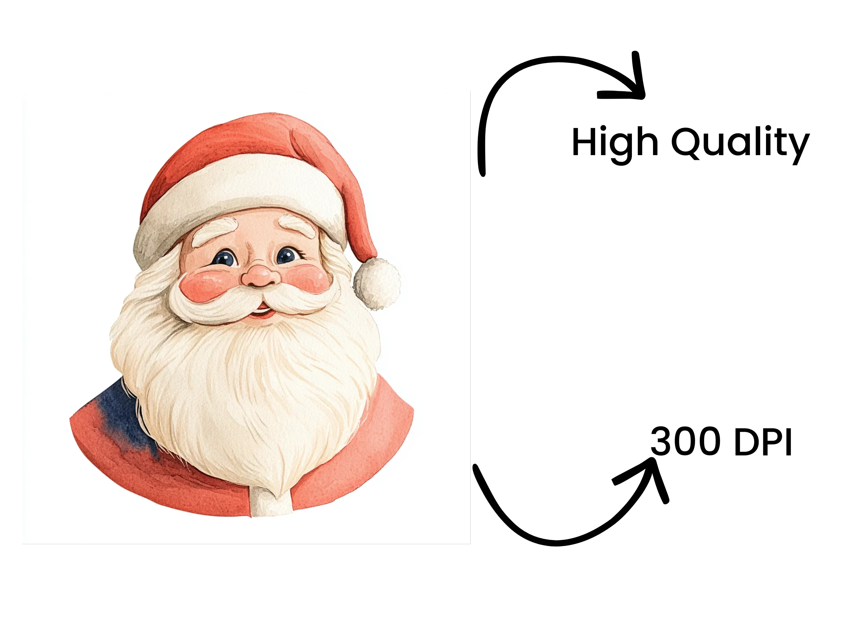 Santa Claus Clipart Bundle - Image 4