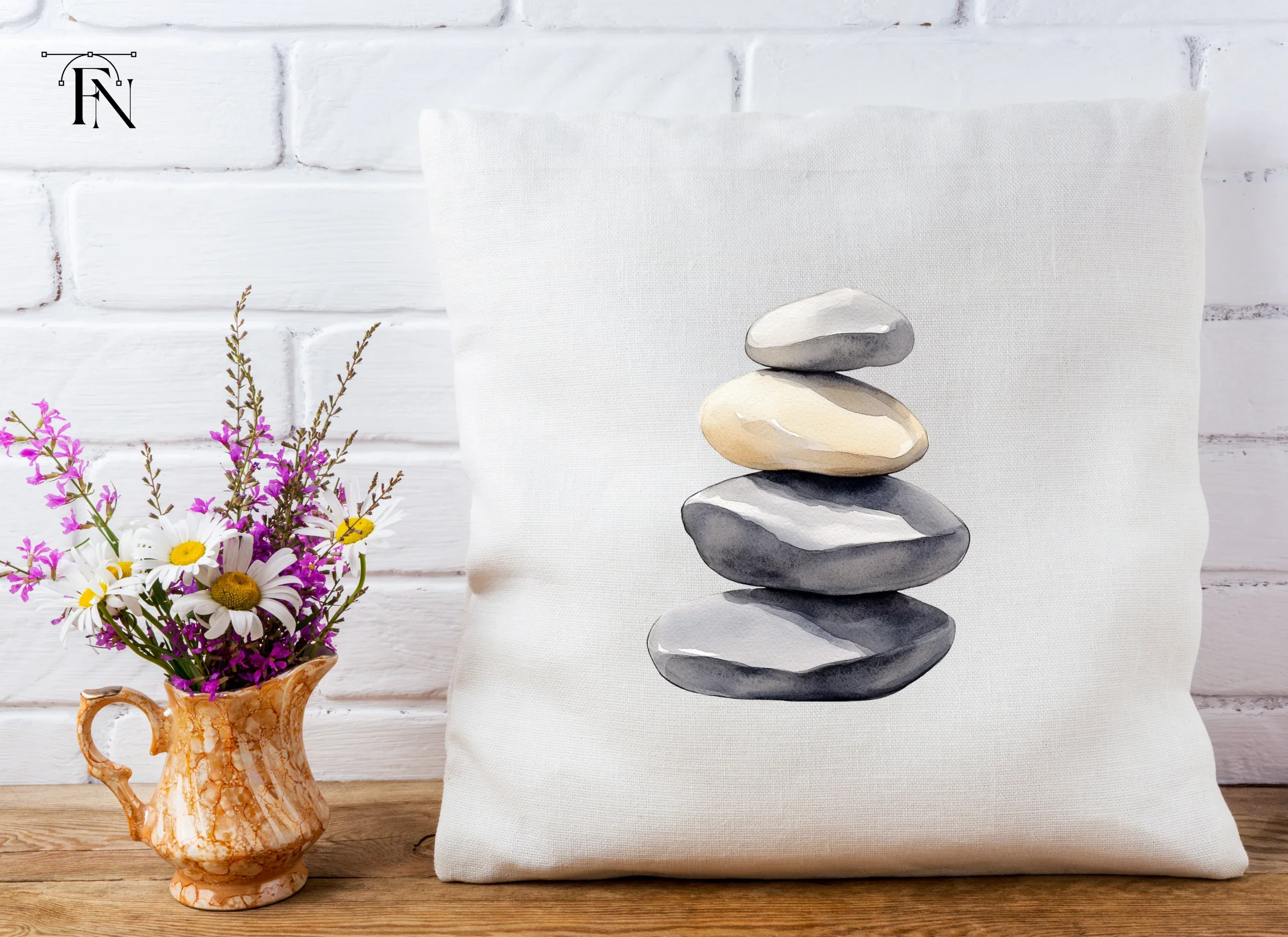 Stone Cairn Clipart Bundle - Image 5