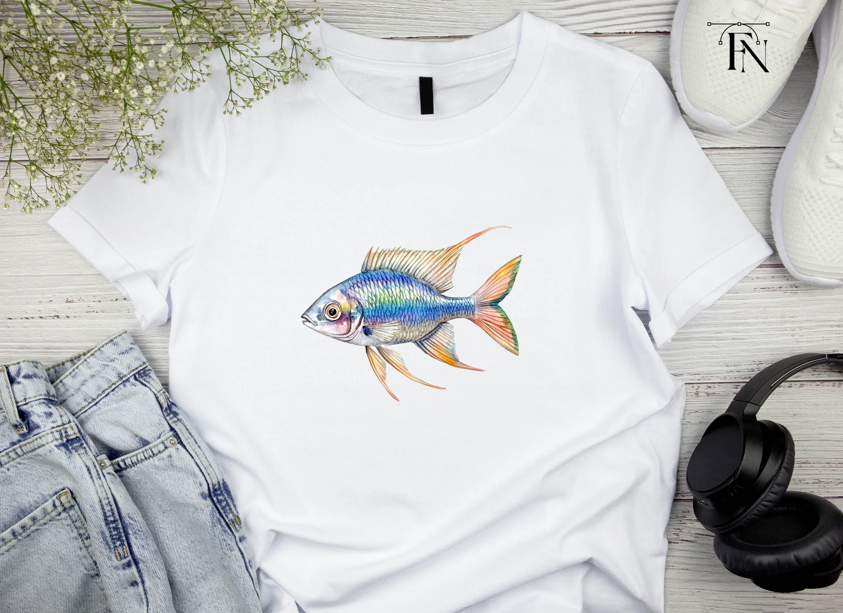 Vibrant Fish Clipart Bundle - Image 3